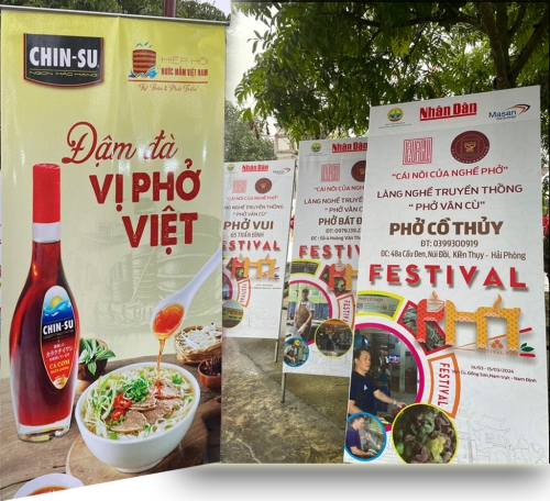 Chủ tịch HĐQL Viện An toàn thực phẩm và Dinh dưỡng tham dự Festival Phở năm 2024