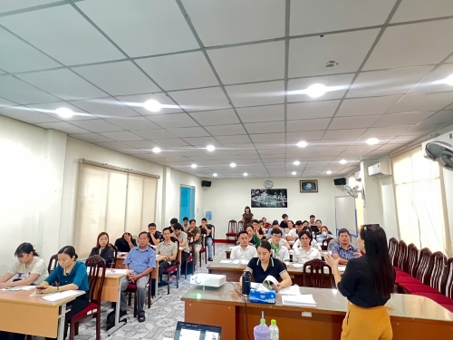 Thông báo chiêu sinh khóa đào tạo Kỹ thuật lấy mẫu thực phẩm diễn ra từ ngày 15 đến 19/12/2025