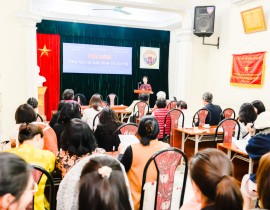 toạ đàm “Phụ nữ với gia đình và xã hội”