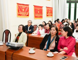 Toàn cảnh toạ đàm “Phụ nữ với gia đình và xã hội”